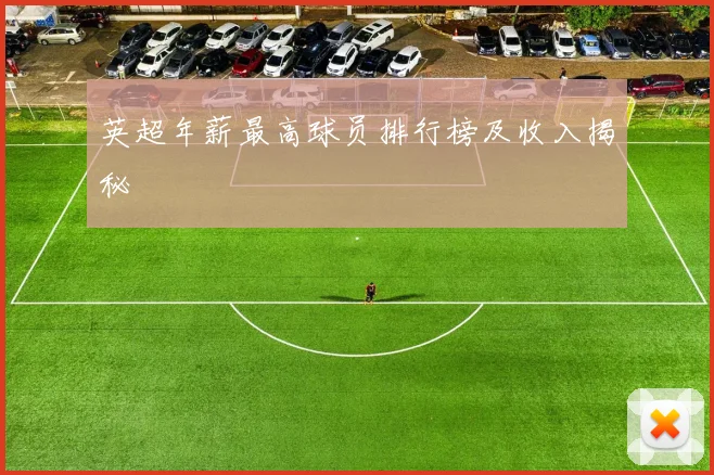 英超年薪最高球员排行榜及收入揭秘